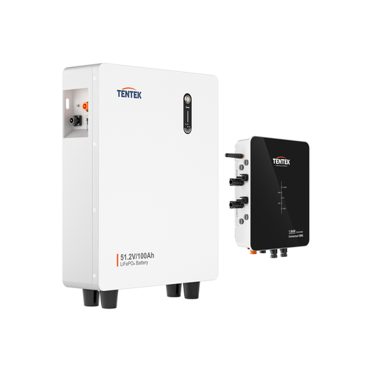 Tentek Compact Energy Storage Kit (EMS Controller + 5 kWh Battery)
