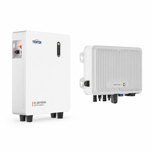 TENTEK 2400W Balcony Energy Storage Bundle | 5.12kWh Battery Kit